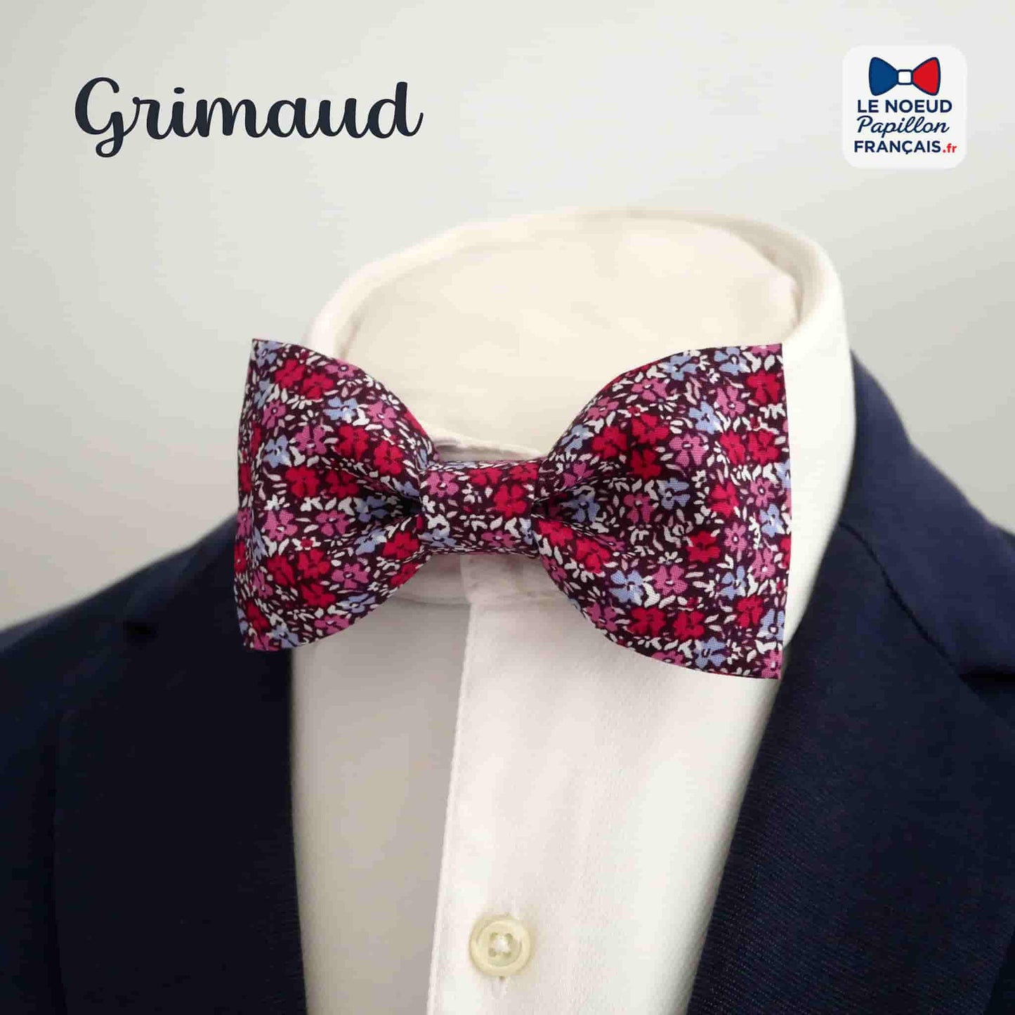 Noeud papillon violet