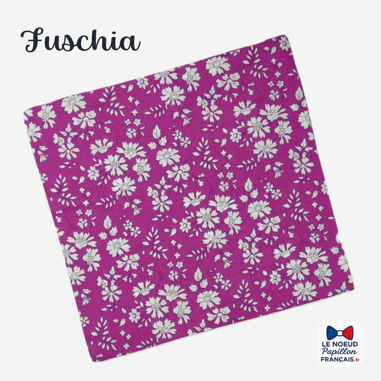 pochette de costume fuchsia