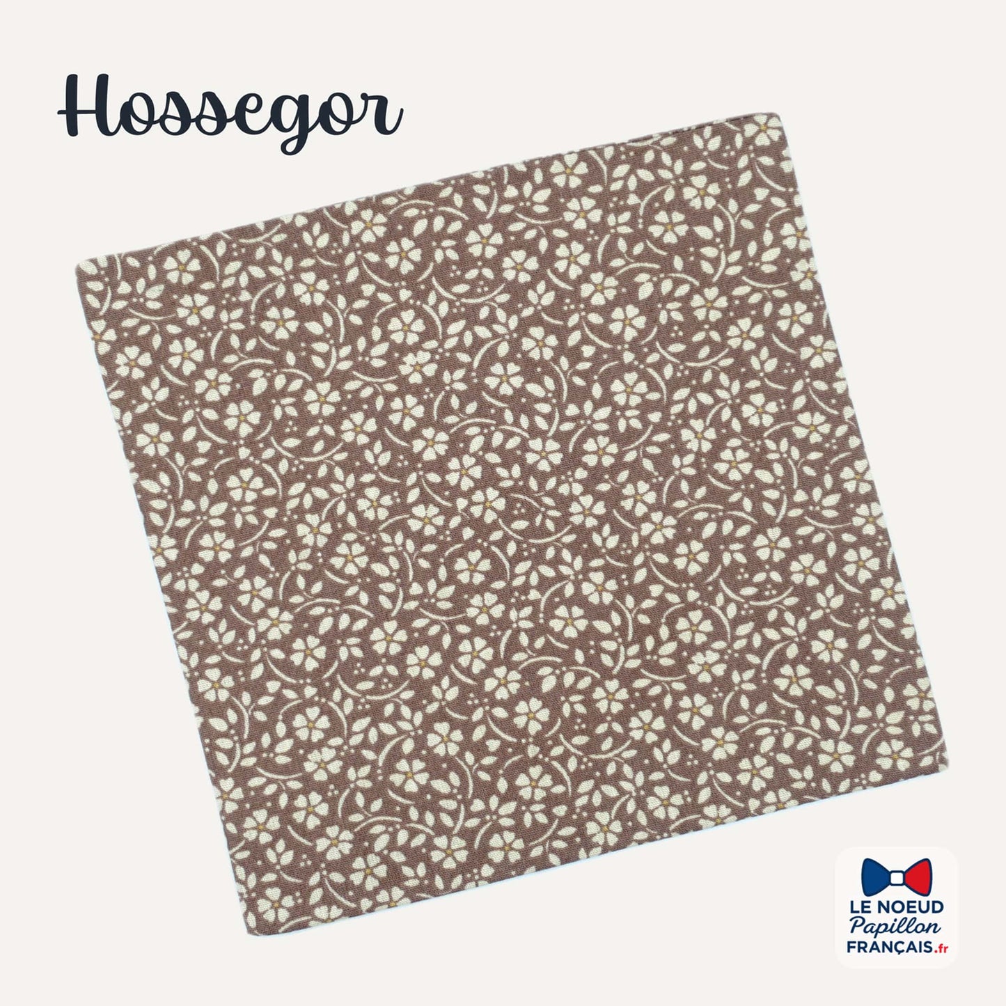 pochette de costume fleuri