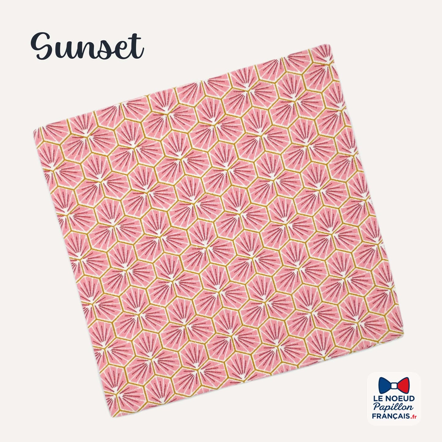 pochette de costume rose