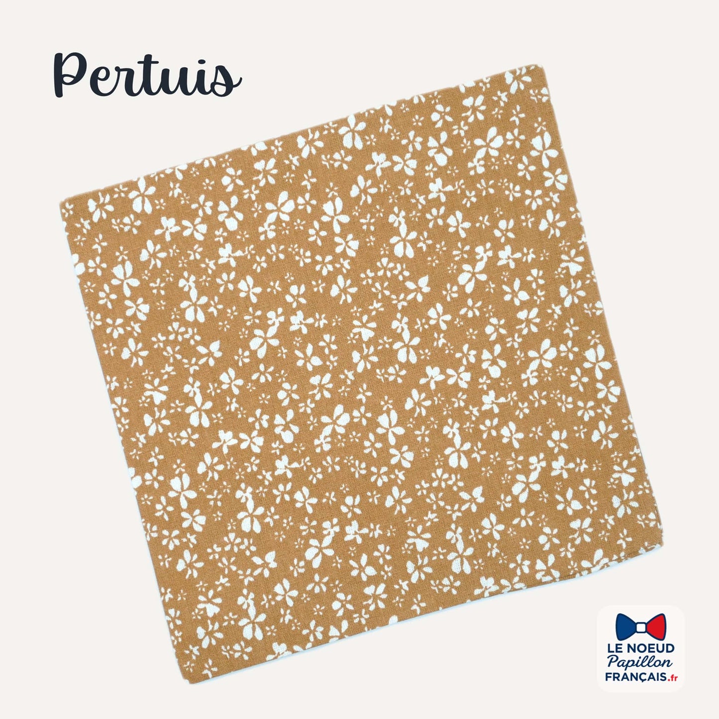 pochette de costume ocre