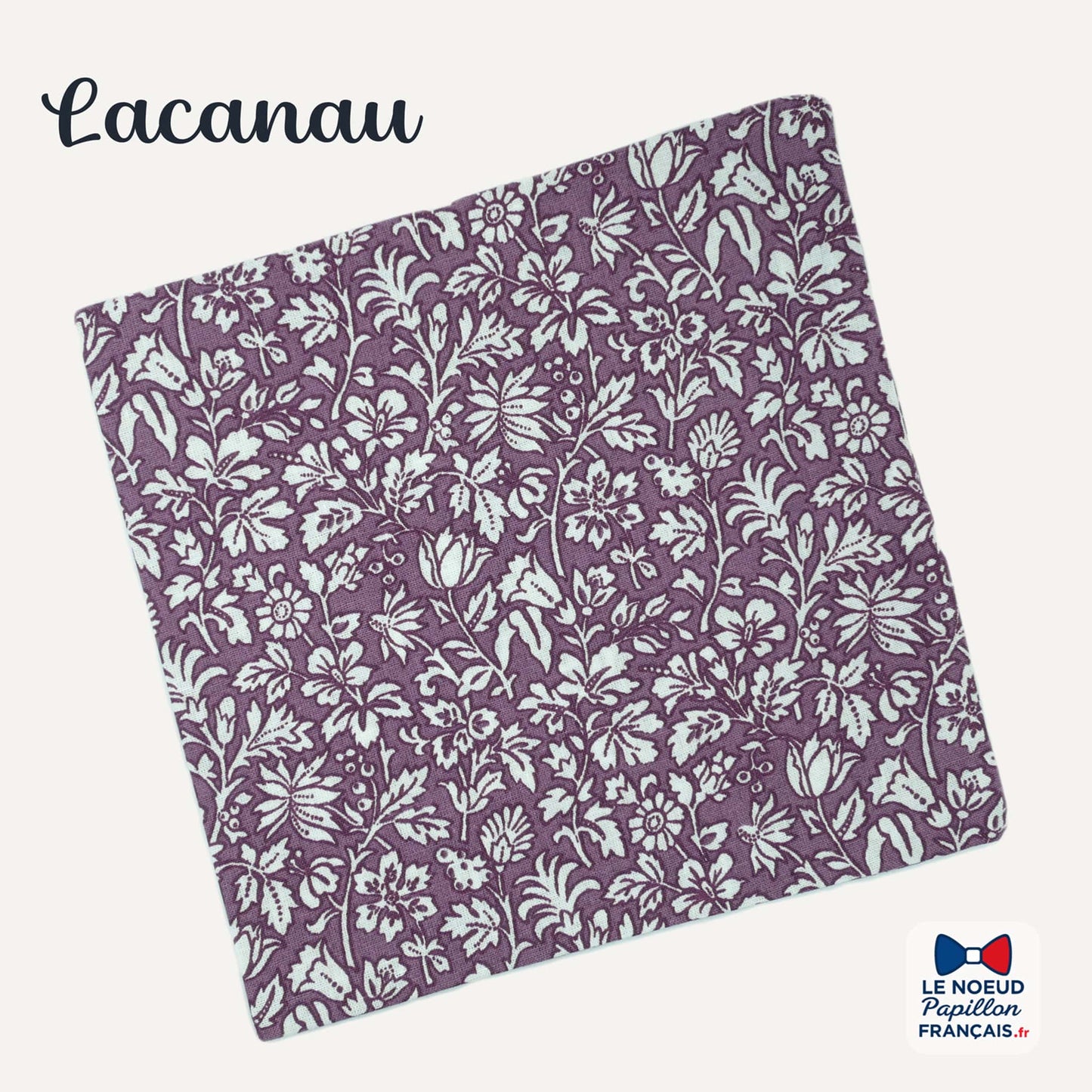 Pochette de costume violet