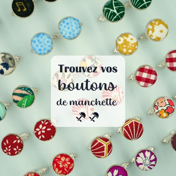 Boutons de manchette made in France