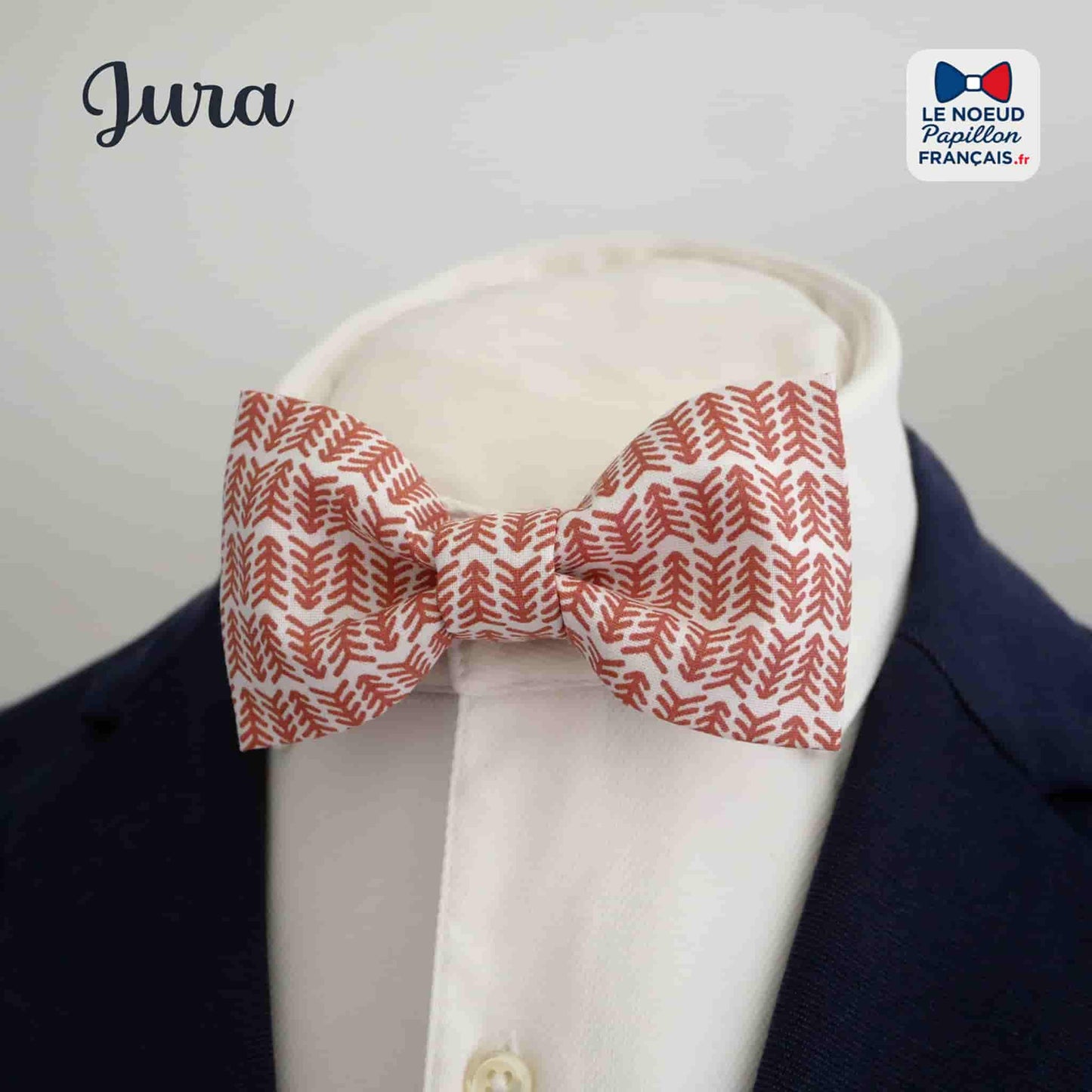 Noeud papillon mariage terracotta