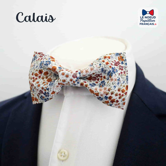 noeud papillon terracotta bleu rouille