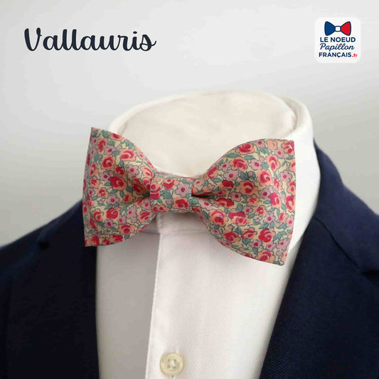 noeud papillon peche vert rouge