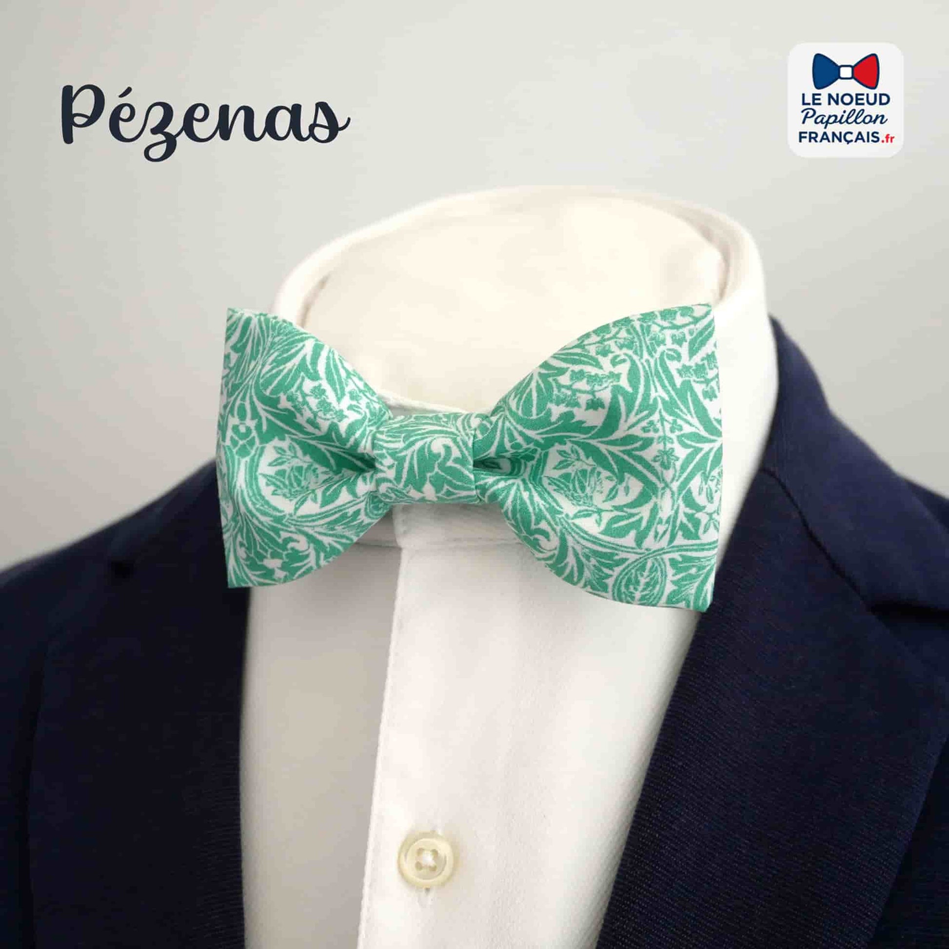 noeud papillon vert menthe