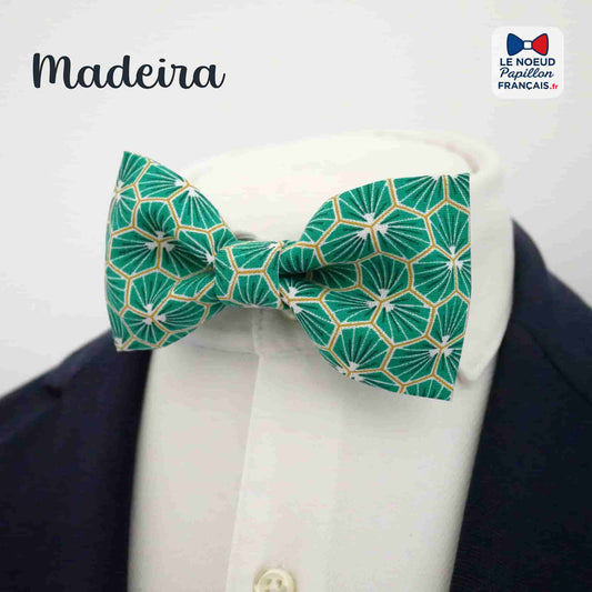 Noeud papillon vert emeraude