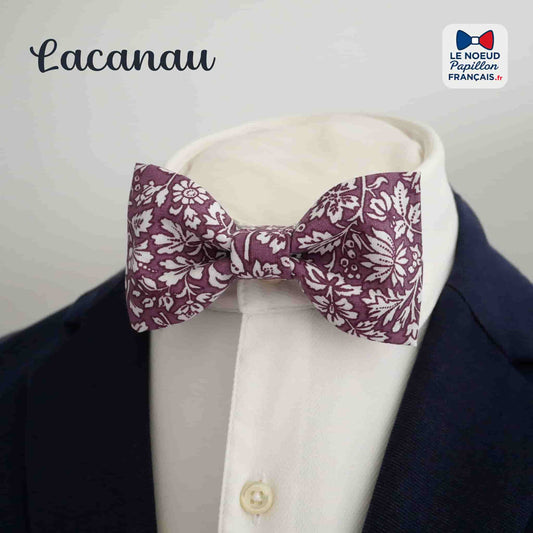 Noeud papillon parme