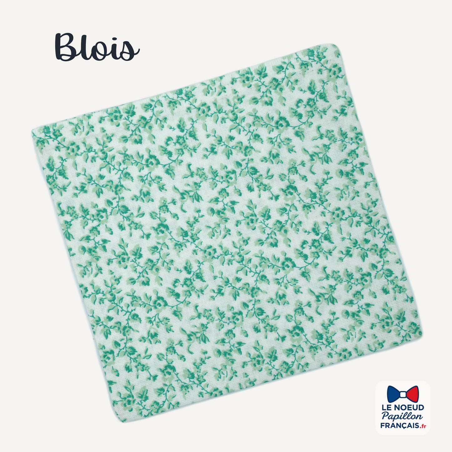 Pochette de costume vert