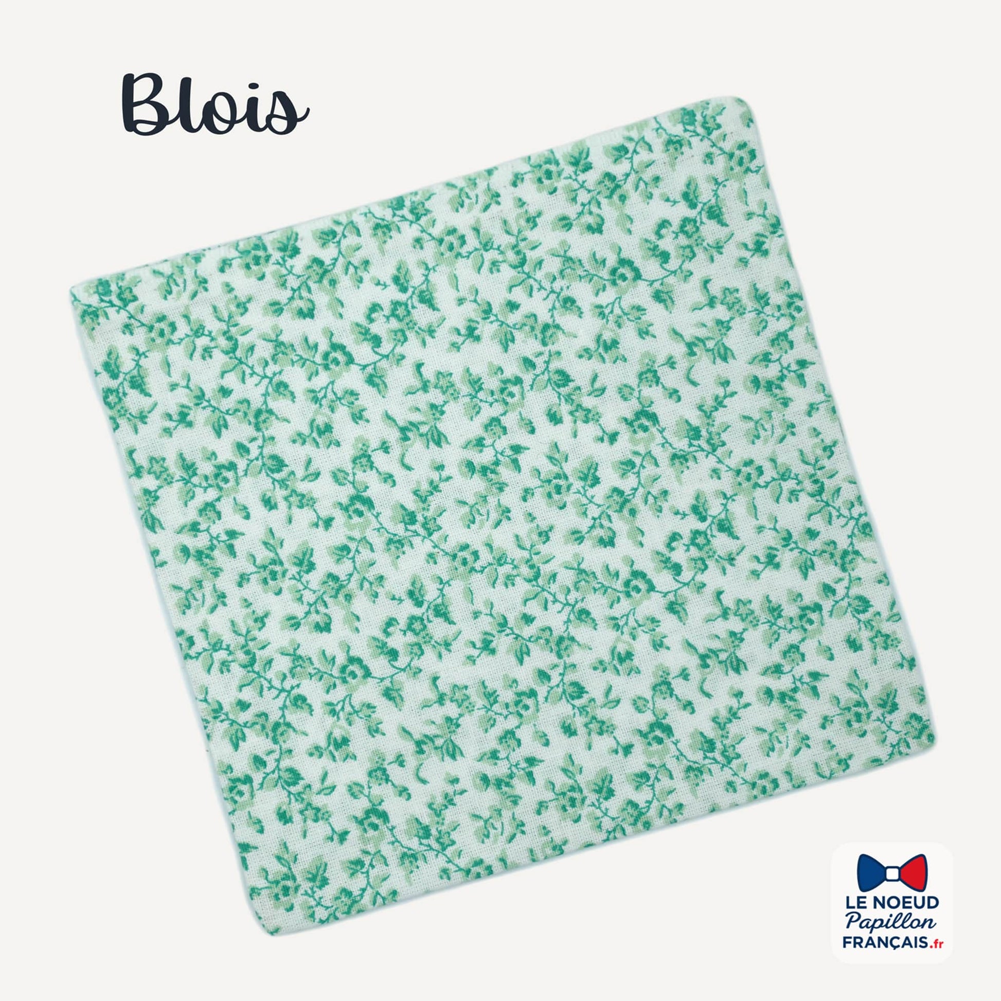 Pochette de costume vert