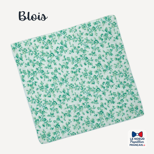 Pochette de costume vert