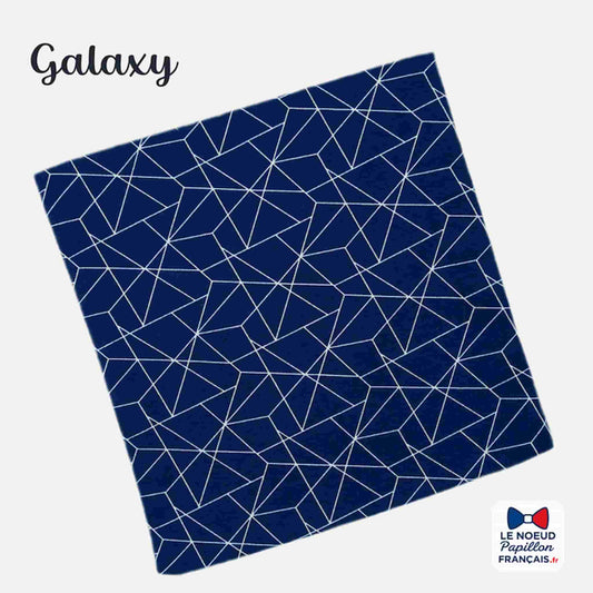 pochette de costume bleu marine mariage