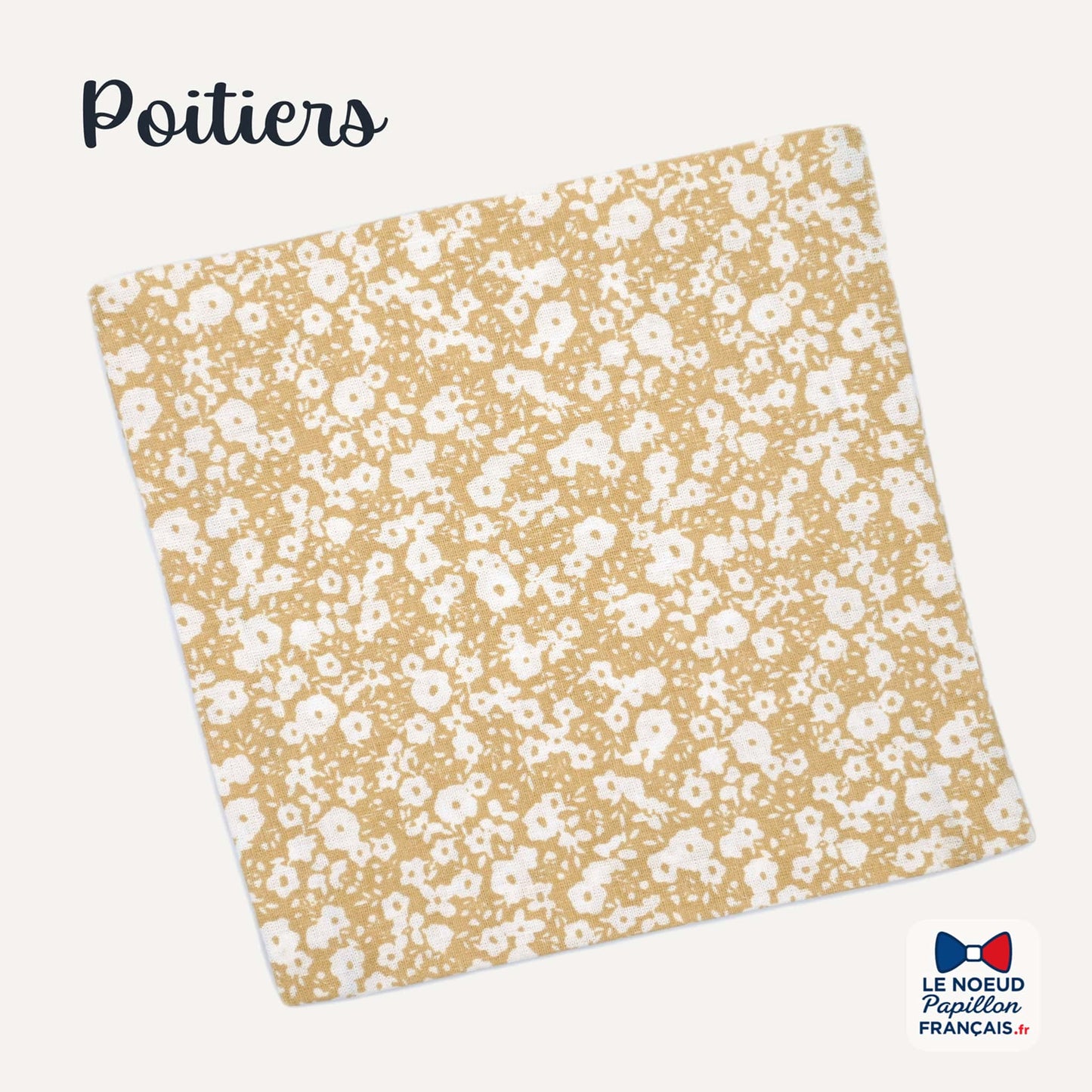 pochette de costume ocre