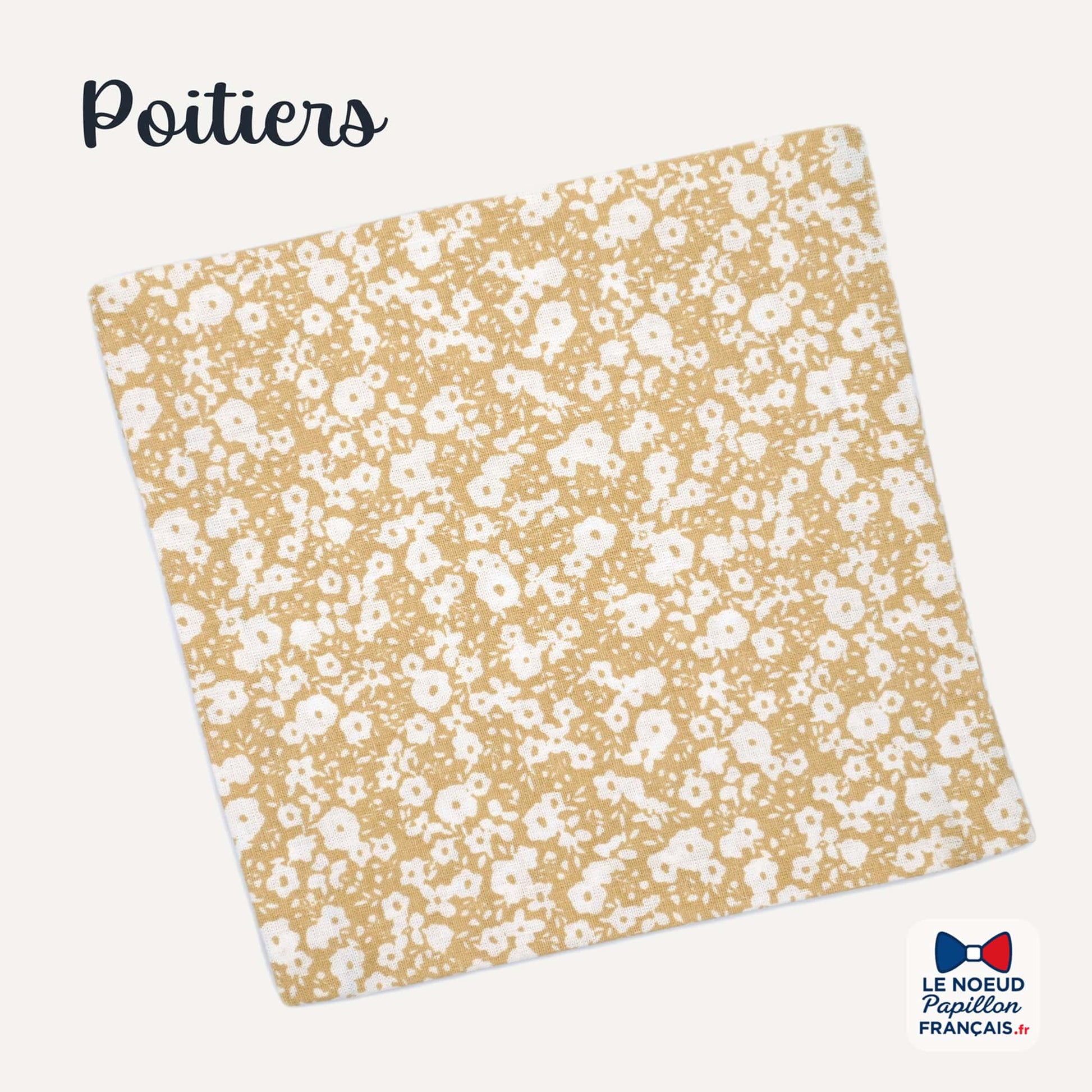 pochette de costume ocre