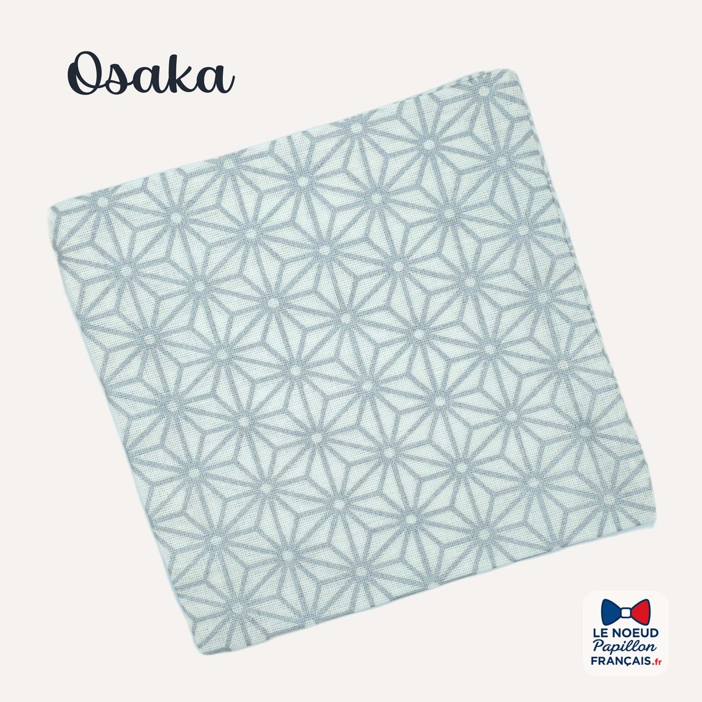 Pochette de costume motif japonais