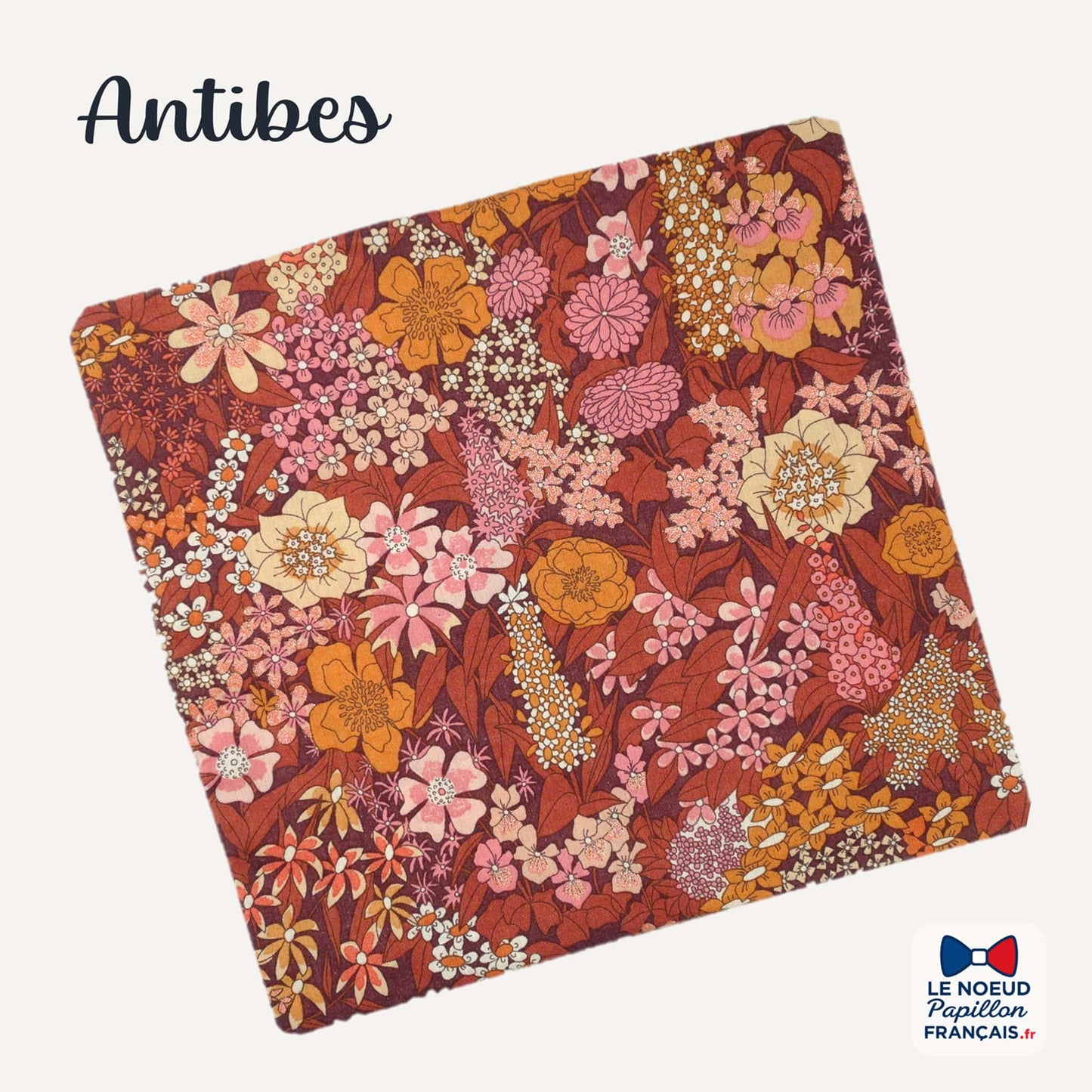 pochette de costume terracotta