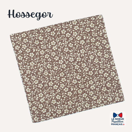 pochette de costume fleuri