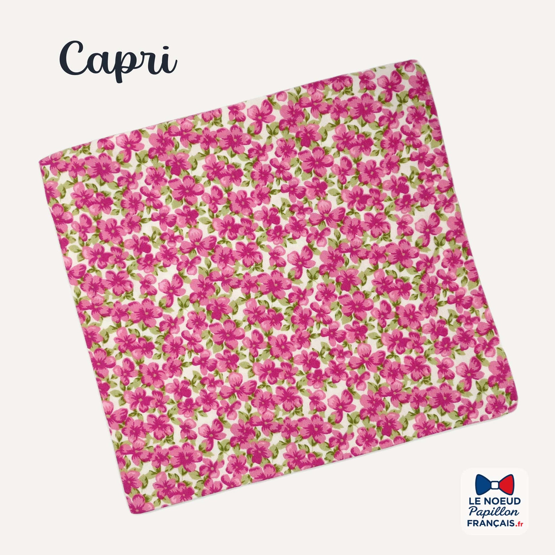 pochette de costume rose vif