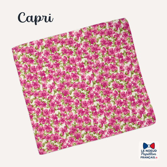 pochette de costume rose vif