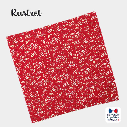 pochette de costume terracotta