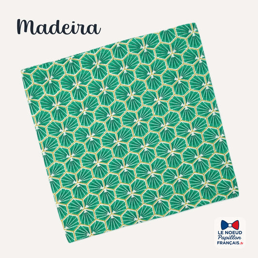 Pochette de costume verte